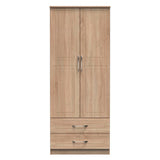 Dorset 2 Door 2 Drawer Double Wardrobe