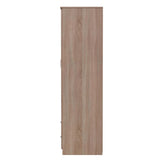 Dorset 2 Door 2 Drawer Double Wardrobe