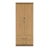 Dorset 2 Door 2 Drawer Double Wardrobe