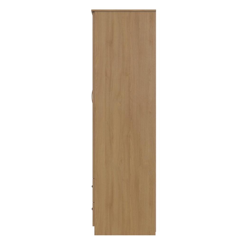Dorset 2 Door 2 Drawer Double Wardrobe