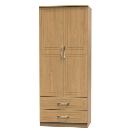 Dorset 2 Door 2 Drawer Double Wardrobe
