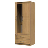 Dorset 2 Door 2 Drawer Double Wardrobe