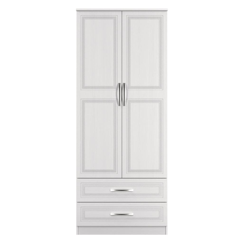 Dorset 2 Door 2 Drawer Double Wardrobe