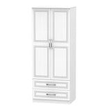 Dorset 2 Door 2 Drawer Double Wardrobe