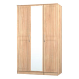 Dorset Mirrored 3 Door Triple Wardrobe