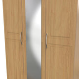 Dorset Mirrored 3 Door Triple Wardrobe