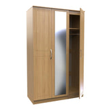 Dorset Mirrored 3 Door Triple Wardrobe