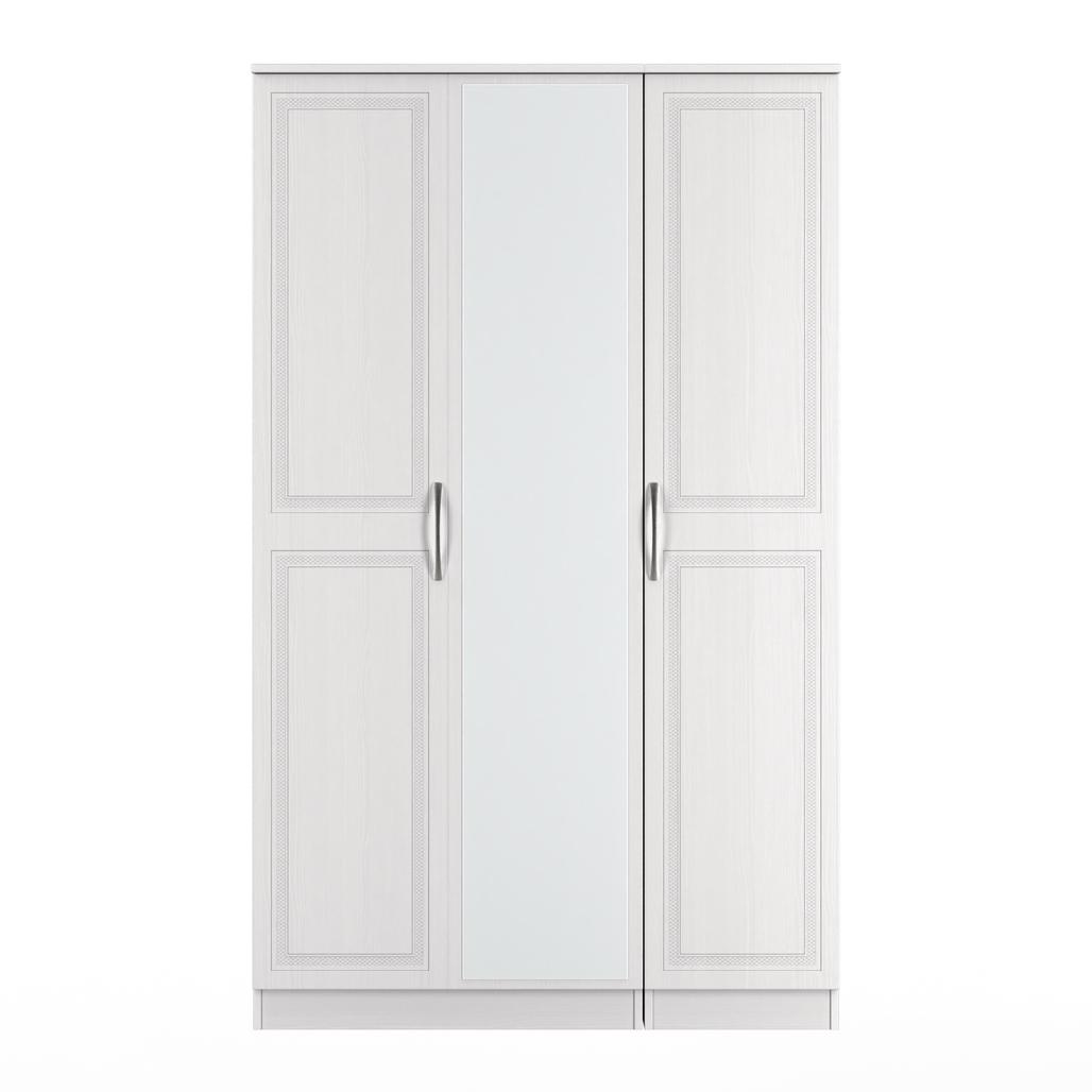 Dorset Mirrored 3 Door Triple Wardrobe