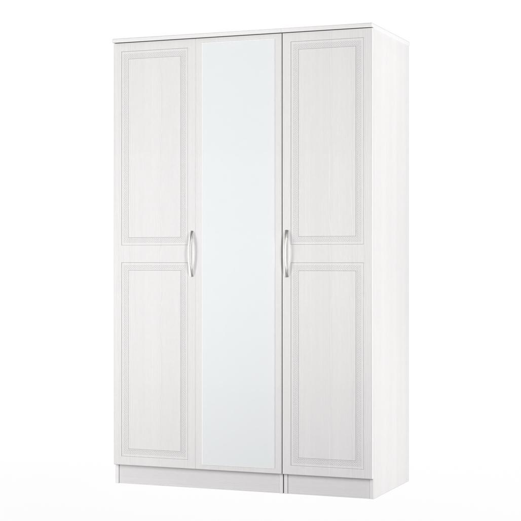 Dorset Mirrored 3 Door Triple Wardrobe