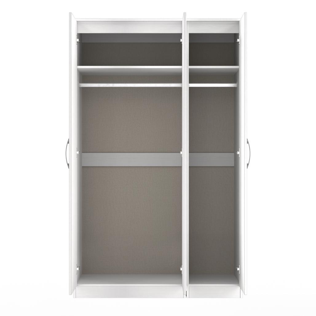 Dorset Mirrored 3 Door Triple Wardrobe