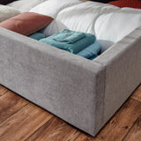 Dakota Platinum Ottoman Bed