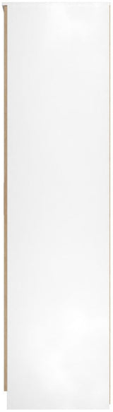 Java Tall Mirrored 2 Drawer 3 Door Triple Wardrobe