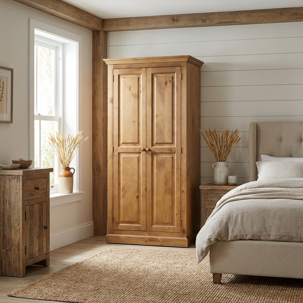 Maple 2 Door Double Wardrobe