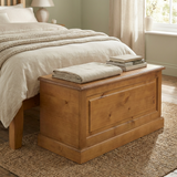 Maple Blanket Storage Box