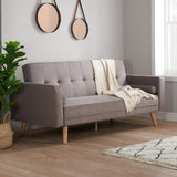 Ethan Grey Fabric Sofa Bed