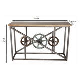 Evoke Industrial Console Table