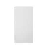 Fluted 4 Drawer Pedestal Desk