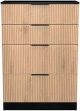 Java 4 Drawer Deep Chest