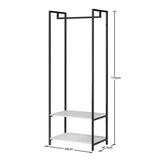 Scala Open Wardrobe with 2 Shelves