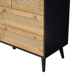Manila Rattan 7 Drawer Chest