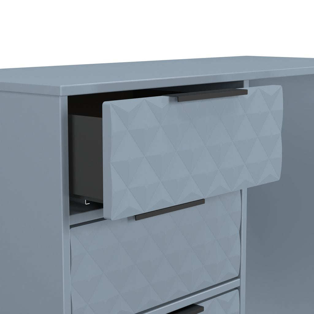 Harlequin 4 Drawer Pedestal Desk