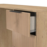 Java 6 Drawer Double Pedestal Desk