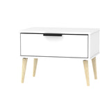 Hong Kong 1 Drawer Midi Chest with Scandinavian Light Legs