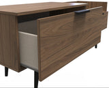 Hong Kong TV Console Unit with Black Legs