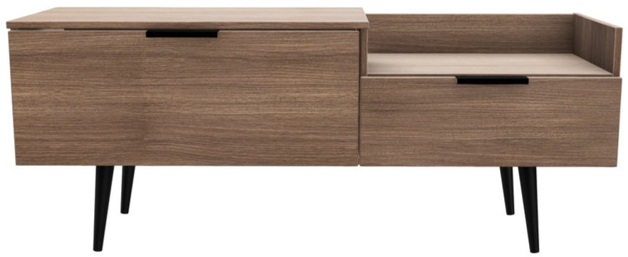 Hong Kong TV Console Unit with Black Legs