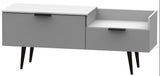 Hong Kong TV Console Unit with Black Legs