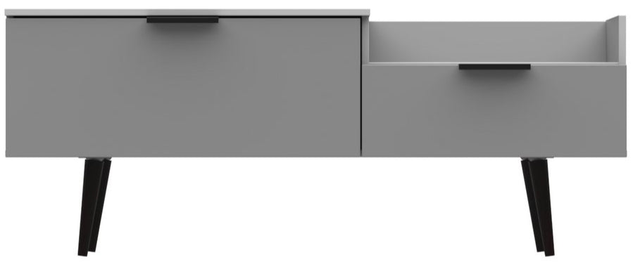 Hong Kong TV Console Unit with Black Legs