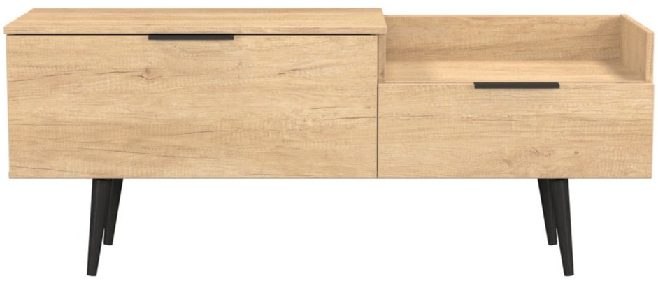 Hong Kong TV Console Unit with Black Legs