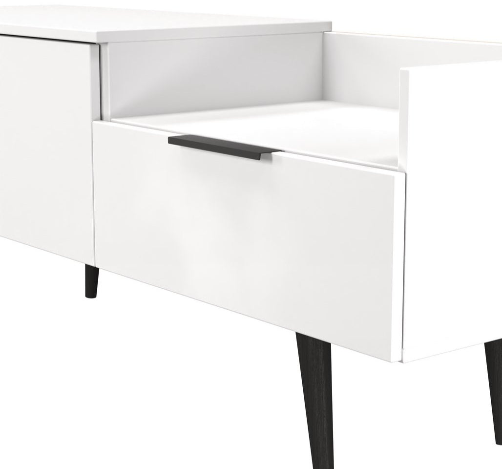 Hong Kong TV Console Unit with Black Legs