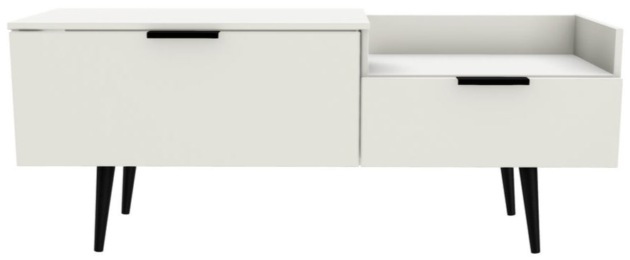 Hong Kong TV Console Unit with Black Legs