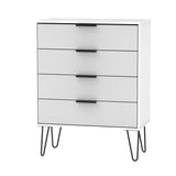 Hong Kong 4 Drawer Chest with Hairpin Legs