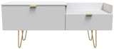 Hong Kong TV Console Unit with Gold Hairpin Legs