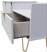Hong Kong TV Console Unit with Gold Hairpin Legs
