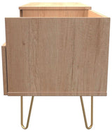 Hong Kong TV Console Unit with Gold Hairpin Legs