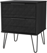 Harlequin 4 Piece Bedroom Set with Black Hairpin Legs