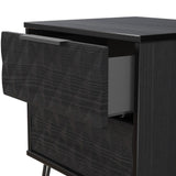 Harlequin 4 Piece Bedroom Set with Black Hairpin Legs