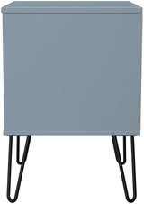Harlequin 4 Piece Bedroom Set with Black Hairpin Legs