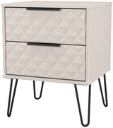 Harlequin 4 Piece Bedroom Set with Black Hairpin Legs