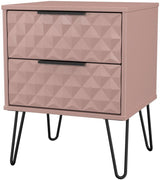 Harlequin 4 Piece Bedroom Set with Black Hairpin Legs
