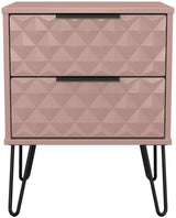 Harlequin 4 Piece Bedroom Set with Black Hairpin Legs