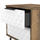 Harlequin 4 Piece Bedroom Set with Black Hairpin Legs