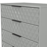 Harlequin 3 Piece Bedroom Set with Black Hairpin Legs