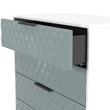 Harlequin 3 Piece Bedroom Set with Black Hairpin Legs