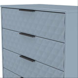 Harlequin 3 Piece Bedroom Set with Black Hairpin Legs