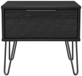 Harlequin 4 Piece Bedroom Set with Black Hairpin Legs