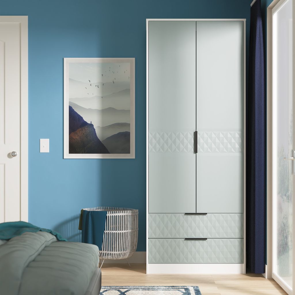 Harlequin 2 Drawer 2 Door Double Wardrobe